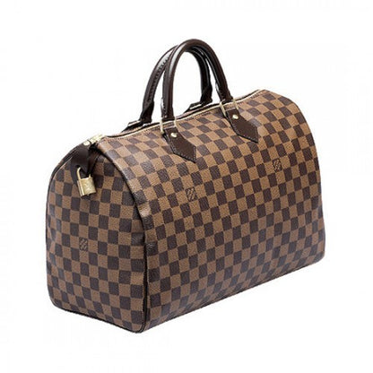 N41363 Speedy 35 Tote Bag Damier Ebene Canvas