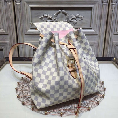 N41578 Sperone Backpack Damier Azur Canvas