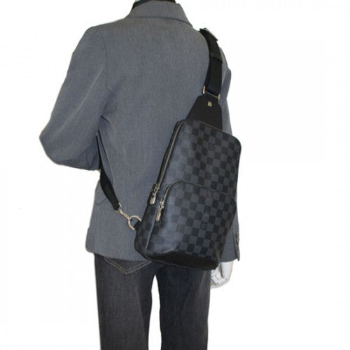 N41719 Avenue Sling Bag Damier Graphite Canvas