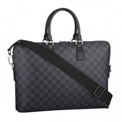 N48224 Porte Documents Jour Briefcase Damier Graphite Canvas