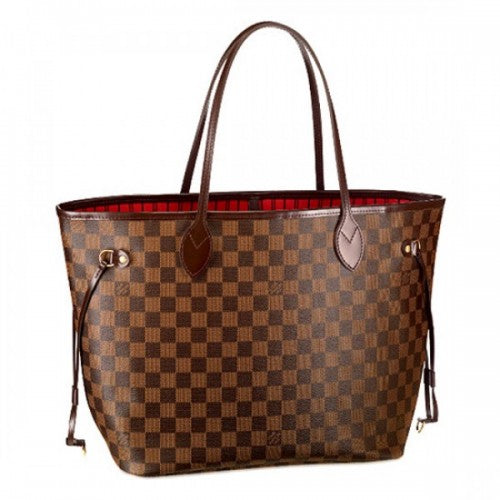 N51105 Neverfull MM Shoulder Bag Damier Ebene Canvas