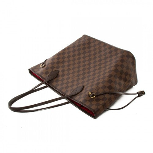 N51105 Neverfull MM Shoulder Bag Damier Ebene Canvas