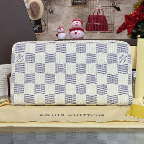 N60019 Zippy Wallet Damier Azur Canvas