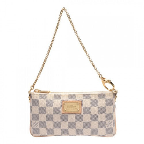 N60027 Pochette Milla MM Damier Azur Canvas