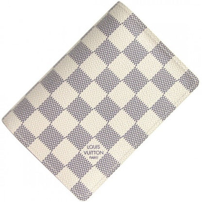 N60032 Passport Cover Damier Azur Canvas