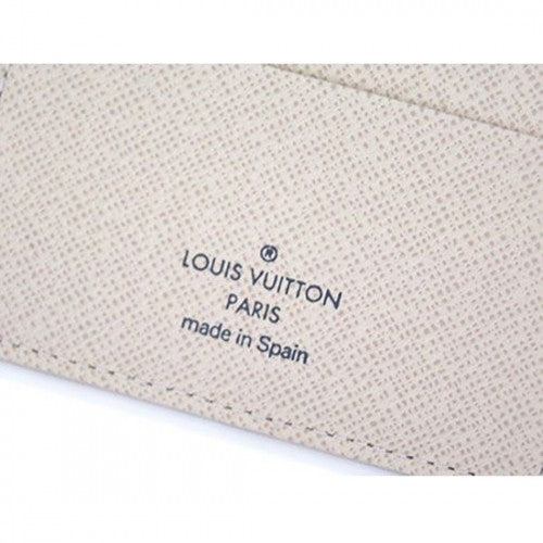 N60032 Passport Cover Damier Azur Canvas