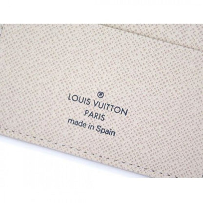 N60032 Passport Cover Damier Azur Canvas