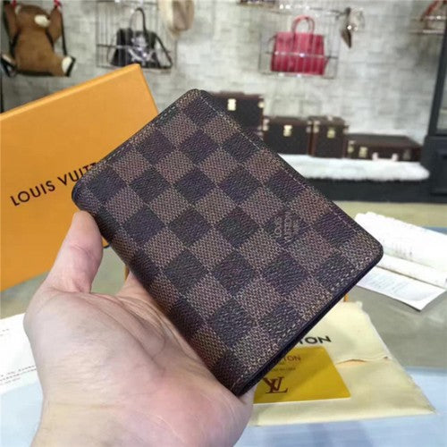 N60189 Passport Cover Damier Ebene Canvas