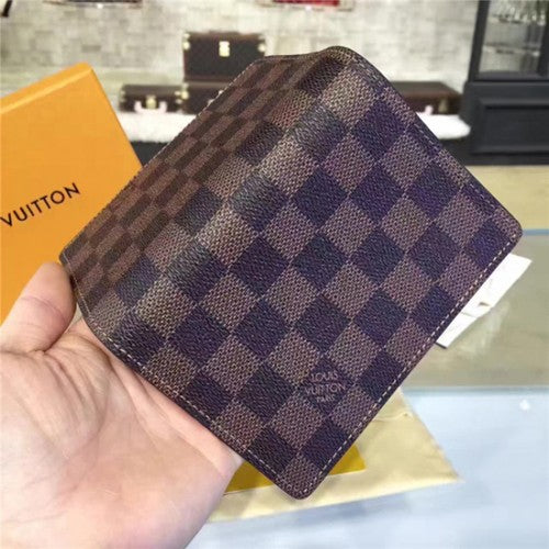 N60189 Passport Cover Damier Ebene Canvas