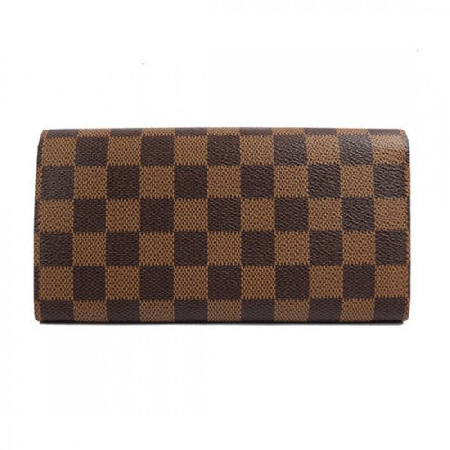 N61734 Sarah Wallet Damier Ebene Canvas