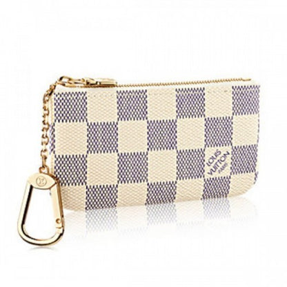 N62659 Key Pouch Damier Azur Canvas