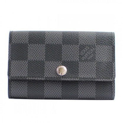 N62662 6 Key Holder Damier Graphite Canvas