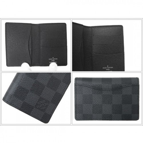 N63075 Pocket Organizer Damier Graphite Canvas