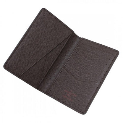 N63145 Pocket Organizer Damier Ebene Canvas