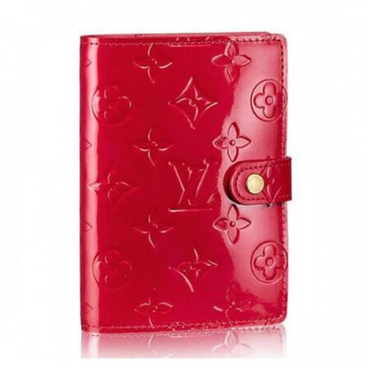 R21016 Small Ring Agenda Cover Monogram Vernis