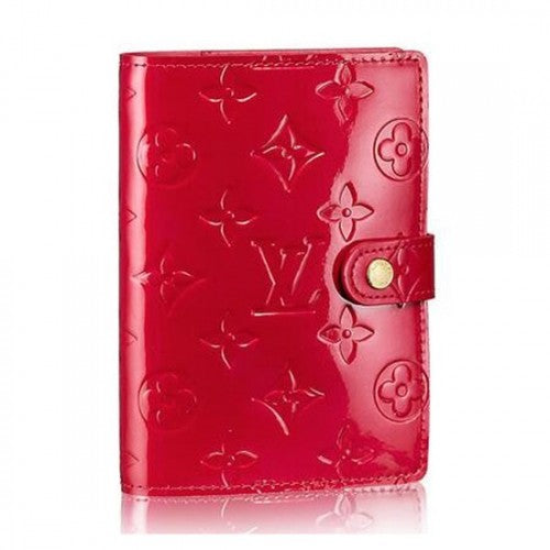 R21016 Small Ring Agenda Cover Monogram Vernis